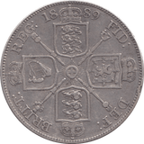 1889 DOUBLE FLORIN ( VF ) - DOUBLE FLORIN - Cambridgeshire Coins