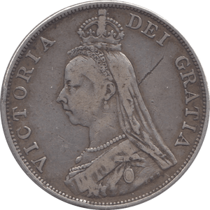 1889 DOUBLE FLORIN ( VF ) REF 1 - DOUBLE FLORIN - Cambridgeshire Coins