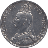 1889 FLORIN ( EF ) - FLORIN - Cambridgeshire Coins