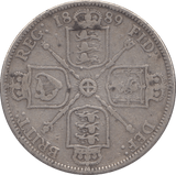 1889 FLORIN ( FINE ) 2 - Florin - Cambridgeshire Coins