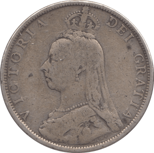 1889 FLORIN ( FINE ) 2 - Florin - Cambridgeshire Coins