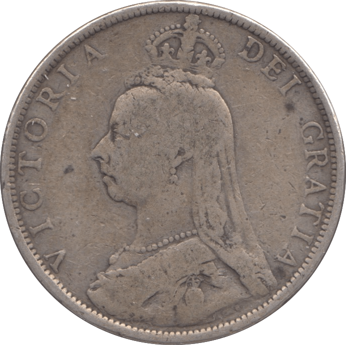 1889 FLORIN ( FINE ) 2 - Florin - Cambridgeshire Coins