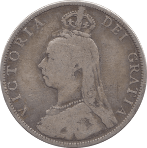 1889 FLORIN ( FINE ) - Florin - Cambridgeshire Coins