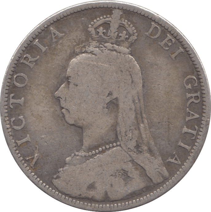 1889 FLORIN ( FINE ) - Florin - Cambridgeshire Coins