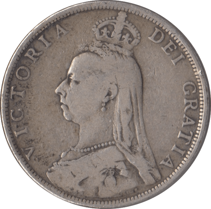 1889 FLORIN (FINE ) - FLORIN - Cambridgeshire Coins