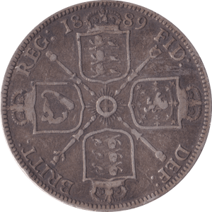 1889 FLORIN ( GF ) 1 - Florin - Cambridgeshire Coins