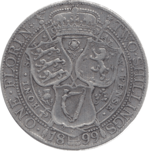 1889 FLORIN ( GF ) 2 - Florin - Cambridgeshire Coins