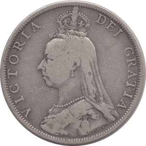 1889 FLORIN ( GF ) - Florin - Cambridgeshire Coins