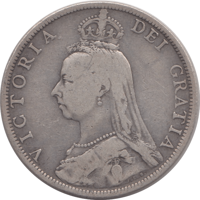 1889 FLORIN ( GF ) - Florin - Cambridgeshire Coins