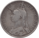 1889 FLORIN ( GF ) - Florin - Cambridgeshire Coins