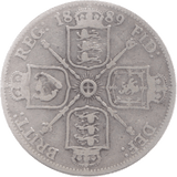 1889 FLORIN ( NF ) 6 - Florin - Cambridgeshire Coins