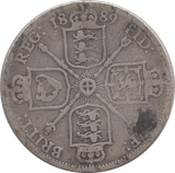 1889 FLORIN ( NF ) - Florin - Cambridgeshire Coins