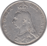 1889 FLORIN ( VF ) 5 - Florin - Cambridgeshire Coins