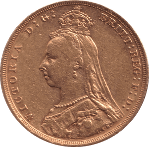 1889 GOLD SOVEREIGN ( EF ) MELBOURNE - Sovereign - Cambridgeshire Coins