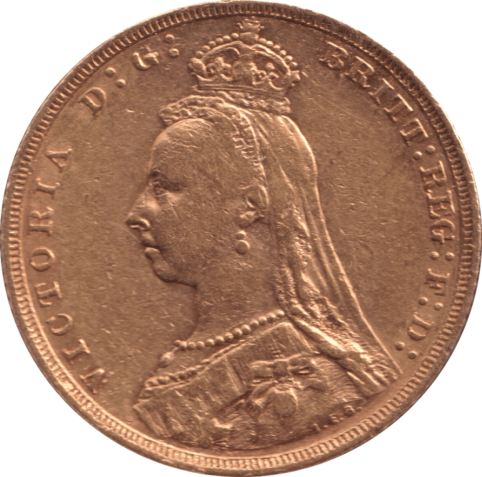 1889 GOLD SOVEREIGN ( EF ) MELBOURNE - Sovereign - Cambridgeshire Coins