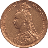 1889 GOLD SOVEREIGN ( EF ) MELBOURNE - Sovereign - Cambridgeshire Coins