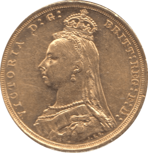 1889 GOLD SOVEREIGN ( GVF ) 5 - Sovereign - Cambridgeshire Coins