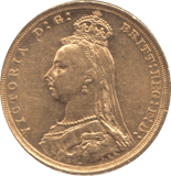 1889 GOLD SOVEREIGN ( GVF ) 5 - Sovereign - Cambridgeshire Coins