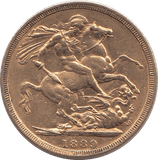 1889 GOLD SOVEREIGN ( GVF ) - Sovereign - Cambridgeshire Coins