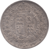 1889 HALFCROWN ( EF ) 6 - Halfcrown - Cambridgeshire Coins
