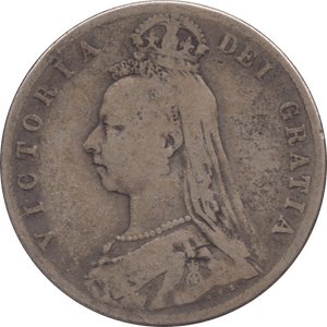 1889 HALFCROWN ( FINE ) 1 - Halfcrown - Cambridgeshire Coins