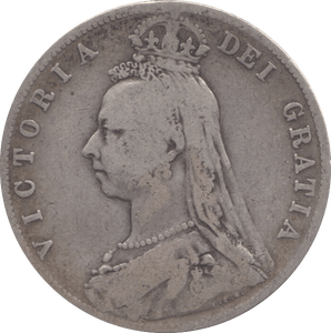 1889 HALFCROWN ( FINE ) 2 - HALFCROWN - Cambridgeshire Coins