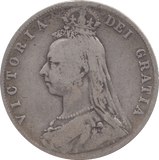 1889 HALFCROWN ( FINE ) 2 - HALFCROWN - Cambridgeshire Coins