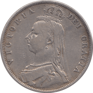 1889 HALFCROWN ( GF ) - Halfcrown - Cambridgeshire Coins