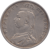 1889 HALFCROWN ( GF ) - Halfcrown - Cambridgeshire Coins