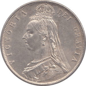 1889 HALFCROWN ( UNC ) - Halfcrown - Cambridgeshire Coins