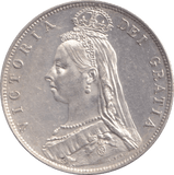 1889 HALFCROWN ( UNC ) - Halfcrown - Cambridgeshire Coins