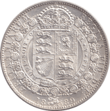 1889 HALFCROWN ( UNC ) - Halfcrown - Cambridgeshire Coins