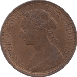 1889 HALFPENNY ( AUNC ) 16 - Halfpenny - Cambridgeshire Coins