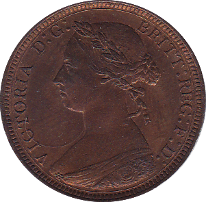1889 HALFPENNY ( AUNC ) - Halfpenny - Cambridgeshire Coins