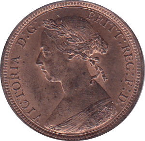 1889 HALFPENNY ( BU ) - Halfpenny - Cambridgeshire Coins