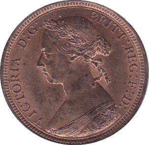 1889 HALFPENNY ( BU ) - Halfpenny - Cambridgeshire Coins