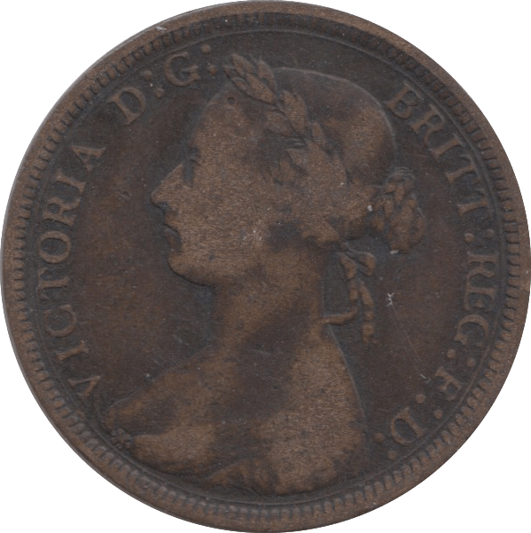 1889 HALFPENNY ( F ) 1 - Halfpenny - Cambridgeshire Coins