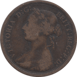 1889 HALFPENNY ( F ) 1 - Halfpenny - Cambridgeshire Coins
