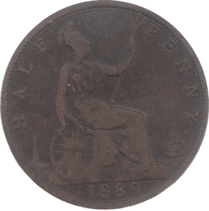 1889 HALFPENNY ( FAIR ) - Halfpenny - Cambridgeshire Coins