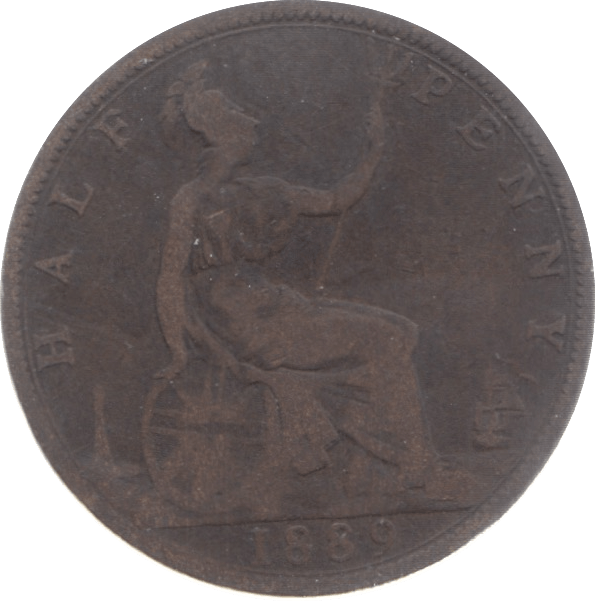1889 HALFPENNY ( FAIR ) - Halfpenny - Cambridgeshire Coins