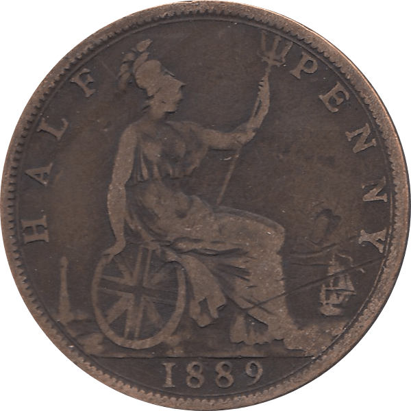 1889 HALFPENNY ( FAIR ) - Halfpenny - Cambridgeshire Coins
