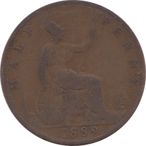 1889 HALFPENNY ( FAIR ) - Halfpenny - Cambridgeshire Coins