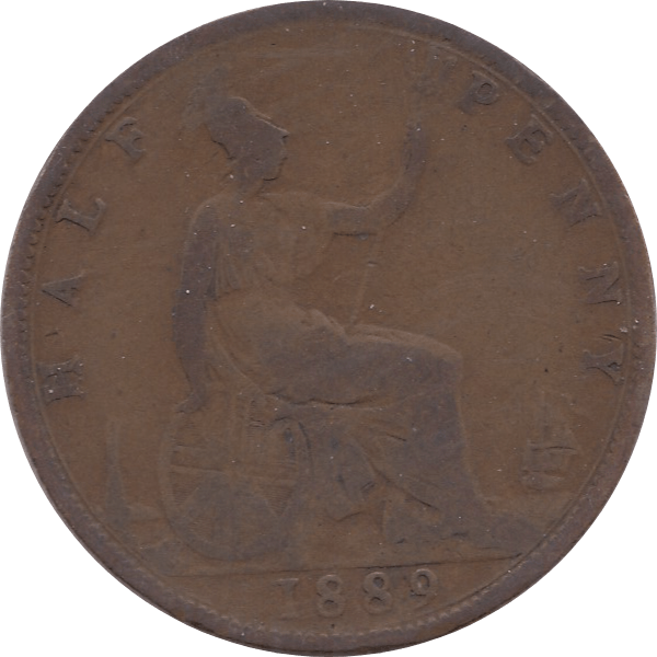 1889 HALFPENNY ( FAIR ) - Halfpenny - Cambridgeshire Coins