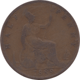 1889 HALFPENNY ( FAIR ) - Halfpenny - Cambridgeshire Coins