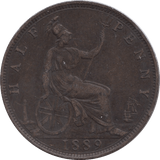1889 HALFPENNY ( GF ) - Halfpenny - Cambridgeshire Coins