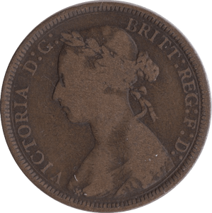 1889 HALFPENNY ( NF ) - Halfpenny - Cambridgeshire Coins