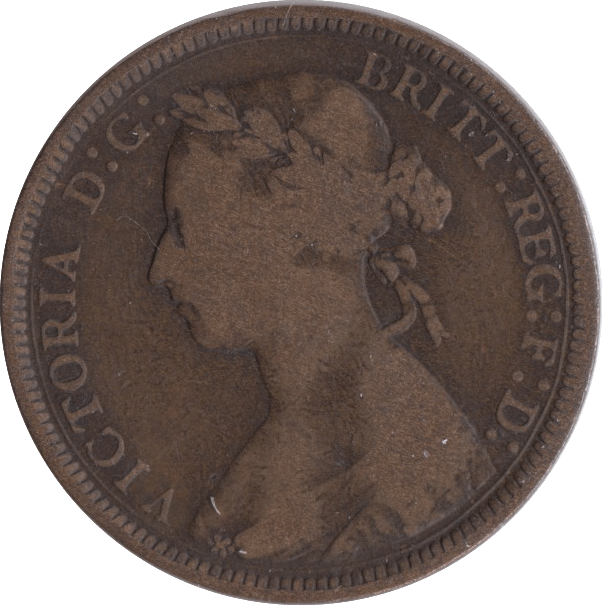 1889 HALFPENNY ( NF ) - Halfpenny - Cambridgeshire Coins