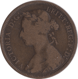 1889 HALFPENNY ( NF ) - Halfpenny - Cambridgeshire Coins