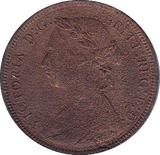 1889 HALFPENNY ( VF ) B - Halfpenny - Cambridgeshire Coins