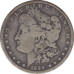 1889 MORGAN DOLLAR USA NEW ORLEANS MINT - SILVER WORLD COINS - Cambridgeshire Coins